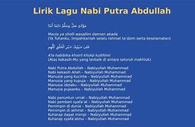 Lagu Putra Putri Nabi Muhammad